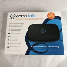 Ooma Telo Free Smart Home Phone Service Black Model 100-0253-500 picture