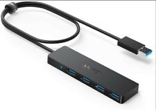Anker 4-Port USB 3.0 Hub, Ultra-Slim Data USB Hub with 2 ft. Extended Cable picture