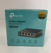 TP-Link TL-SG105E 5-Port Gigabit Easy Smart Switch (UN Version) - NEW SEALED picture