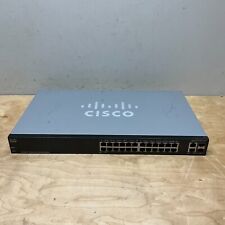 Cisco Small Business SF200-24 24-Port Smart 10/100 Fast Ethernet Network TESTED picture