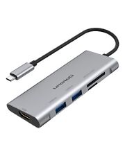 USB C to HDMI Hub, Type C 5 in 1 Adapter with 2 USB 3.0 Ports, 4K@30Hz HDMI, ... picture