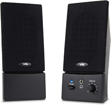 Cyber Acoustics USB Powered 2.0 Desktop Speaker System with 3.5mm Audio for...  picture