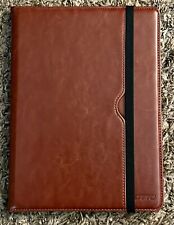 Otto 10.2 Inch iPad 9th 8th 7th Gen Brown Leather Case Stand Cover New picture