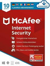 McAfee Internet Security 2022 UNLIMITED 10 devices 1year Multidevice AntiVirus   picture