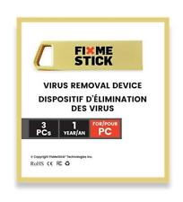 FixMeStick Gold Computer Virus Removal Stick for Windows PCs - Unlimited Use on picture
