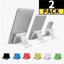 2-Pack For Universal Foldable Cell Phone Tablet Desk Stand Holder Mount Cradle picture