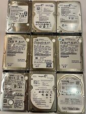 *LOT of 9* 1TB to 160GB 2.5
