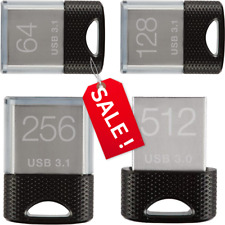 PNY 64GB ,128 GB ,256GB ,512GB Elite-X Fit USB 3.1 Flash Drive - 200MB/s, Black picture