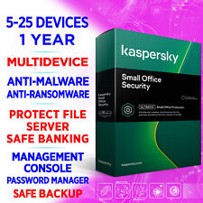 Kaspersky Small Office Security v8 5-25 devices 1-3 Server 1 year FULL EDITION picture