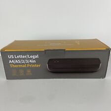 US Letter Legal A4 A5 2 3 4 in Thermal Printer Portable Bluetooth - Model A80 picture
