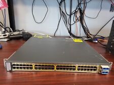 Cisco WS-C3750E-48PD-SF 48 Port Network Switch Tested and Working #73 picture