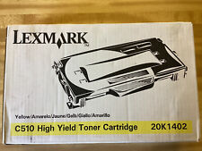 20K1402 LEXMARK C510 TONER CART YELLOW picture