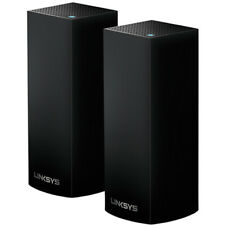 Linksys - Velop AC4400 Tri-Band Mesh Wi-Fi 5 System (2 Pack) - Black WHW0301-RM2 picture