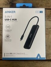 Anker 332 “5-in-1” USB C Hub Adapter 4K HDMI,Ethernet Port,USB 3.0 100W Pass-Thr picture