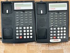 Lot of 4 Avaya Lucent  Euro Series 1 2 Partner 18D Black Office Phone repair picture