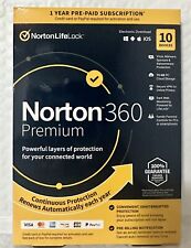 Norton Internet Security 360 Premium 10-Devices 1Yr, VPN, 75GBCloudback,DarkWeb  picture