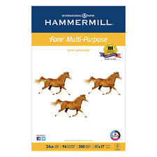 Hammermill Fore MP Multipurpose Paper 96 Bright 24lb 11 x 17 White 500 Sheets picture