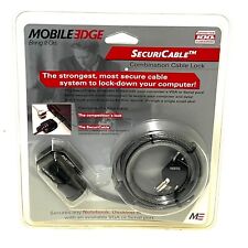 Mobile Edge Computer Lock SecuriCable Keyed Cable Security Laptop New  picture