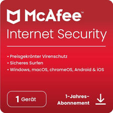 McAfee AntiVirus / Internet Security 2023 | 1 PC 1 year picture