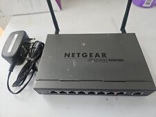 NETGEAR ProSAFE FVS318N 8-Port Wireless-N VPN Firewall + POWER CORD AND ANTENNAS picture