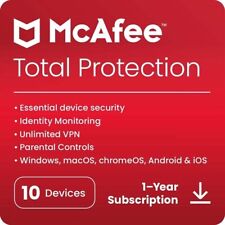 McAfee Total Protection 2024 10 Devices 1 Year With VPN | FULL VERSION | GLOBAL picture