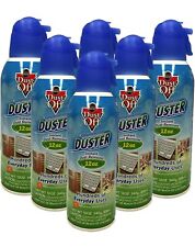 Falcon Dust-Off Compressed Air Duster Canned Electronics Cleaner 12oz x 6 Pack picture