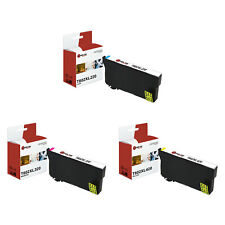 3Pk LTS 802XL Color HY Remanufactured for Epson WorkForce WF-4720 4730 4734 Ink picture