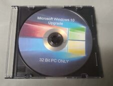 Microsoft 10 Upgrade for Windows 7, 8 or 8.1  32-bit only Disc (800 x 600) Only picture