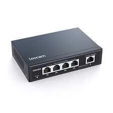 Loocam Gigabit PoE Switch 4 Port 65W Unmanaged Ethernet Switch Plug and Play picture