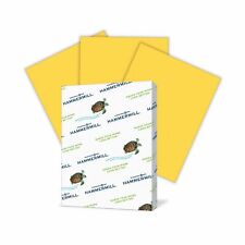 Hammermill Colored Paper 20 lb Goldenrod Printer Paper 8.5 x 11-1 Ream 500 Sh... picture