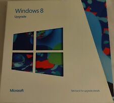 Windows Win 8 32/64 Bit Enlgish VUP DVD Upgrade 3ZR-0001 Rare Find NEW OPEN BOX picture