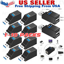 3 Port USB 3.0 Hub Portable High Speed Splitter Box For PC Notebook Laptop Lot picture