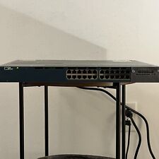 WS-C3560X-24P-S Cisco 3560X Series 24-Port PoE Switch W/ C3KX-PWR MW3I4 picture