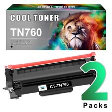 2PK High Yield TN760 Toner Cartridge For Brother MFC-L2710DW HL-L2395DW Toner picture