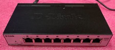 D-Link DGS-1100-08P V1 8-Port Gigabit PoE Switch W/ Power Cord picture
