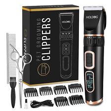 Dog Clippers Professional Heavy Duty Grooming Clipper 3-Speed Low Noise High ... picture