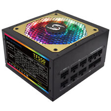 550 WATT ATX PC Gaming Power Supply LED Fan RGB PSU Silent SATA 3 IDE 20+4Pin picture