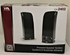 Cyber Acoustics CA-2402 Multimedia Desktop Computer Speakers for PC Laptop Use picture