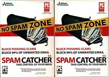 Lot of 2 Allume Spam Catcher 4.0 Pc New Sealed Box XP Block Email & Phishing picture