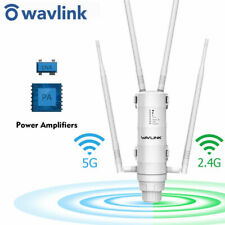 Wavlink AC1200 Antennas High Power Outdoor WiFi Range Extender PoE High Gain picture