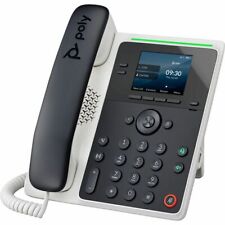 Poly Edge E100 IP Phone Corded Corded Desktop Wall Mountable 82M86AA picture
