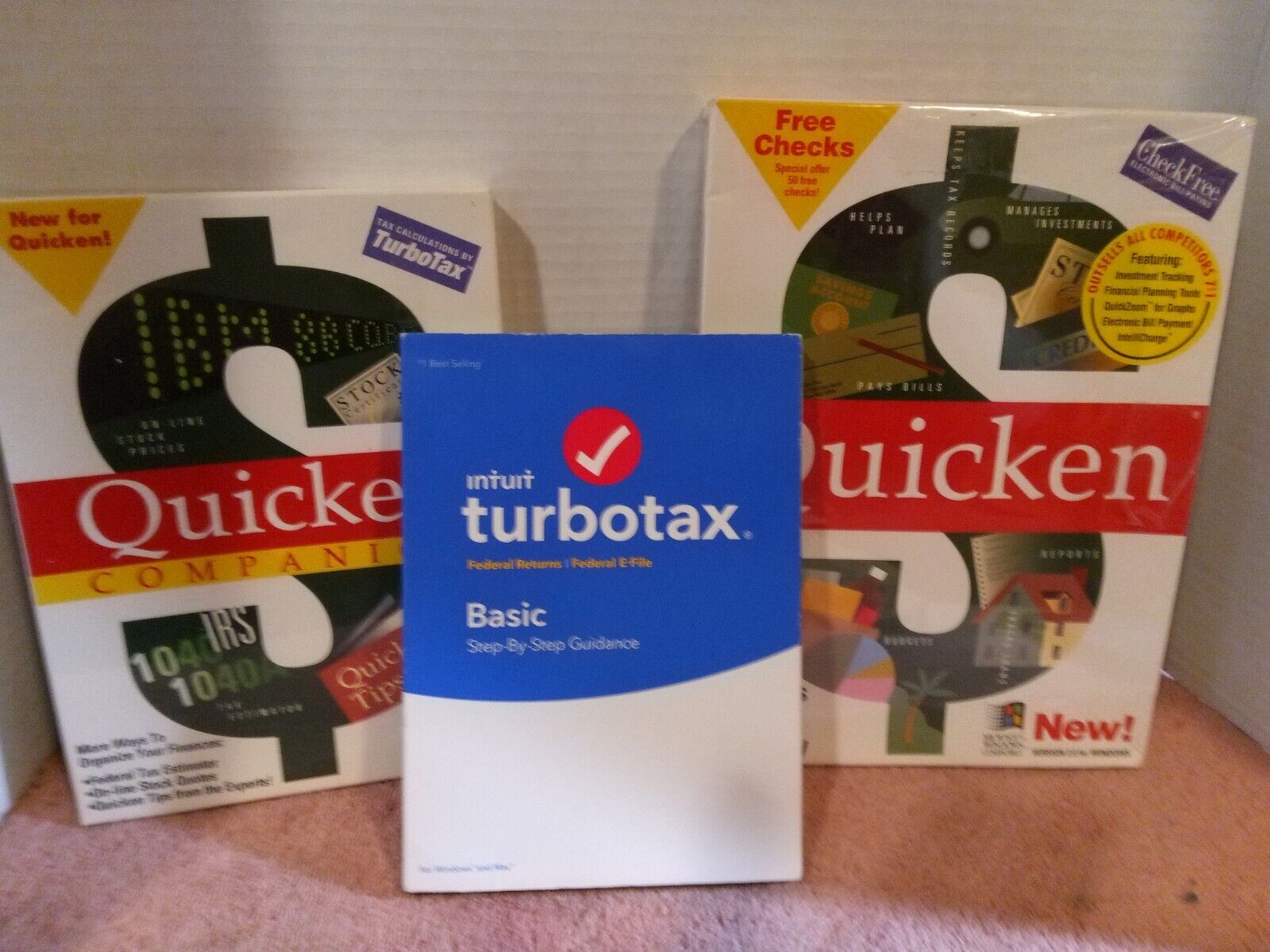 Quicken Tips Computer Software Online Stock TurboTax Electronic Bill Payment Qui