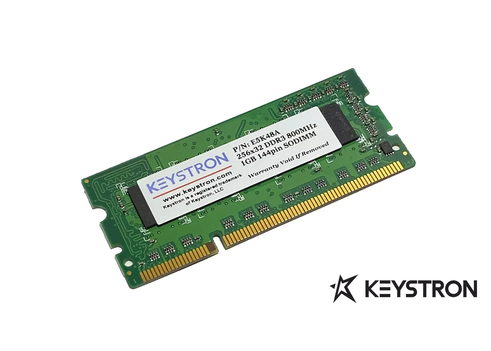 Keystron E5K48A HP 1GB 144-pin DDR3 SODIMM Memory Keystron E5K48A HP 1GB 144-pin DDR3 SODIMM Memory