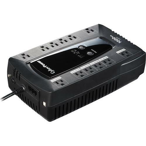 CyberPower LE1000DG 1000VA 12-Outlet  Battery Back-Up System and Surge Protector