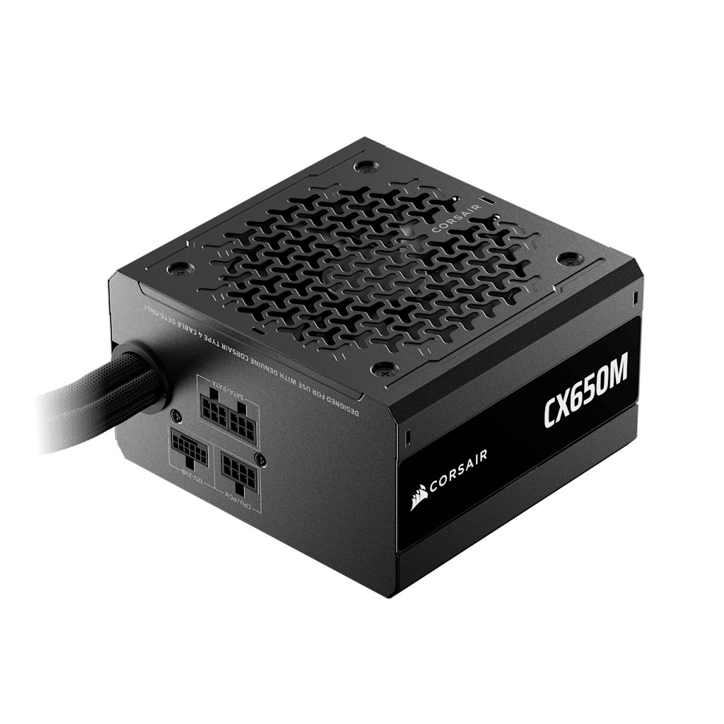Corsair CX650M 650W 80+ Bronze Semi-Modular ATX 3.1 PCIe 5.1 Certified Refurb Corsair CX650M 650W 80+ Bronze Semi-Modular ATX 3.1 PCIe 5.1 Certified Refurb