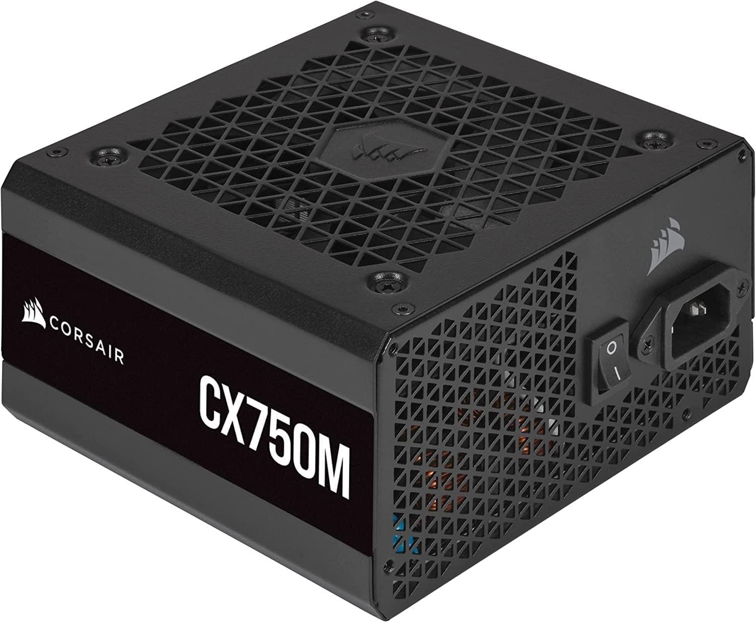 Corsair CX750M 750W 80+ Bronze Semi-Modular ATX Power Supply Certified Refurb Corsair CX750M 750W 80+ Bronze Semi-Modular ATX Power Supply Certified Refurb