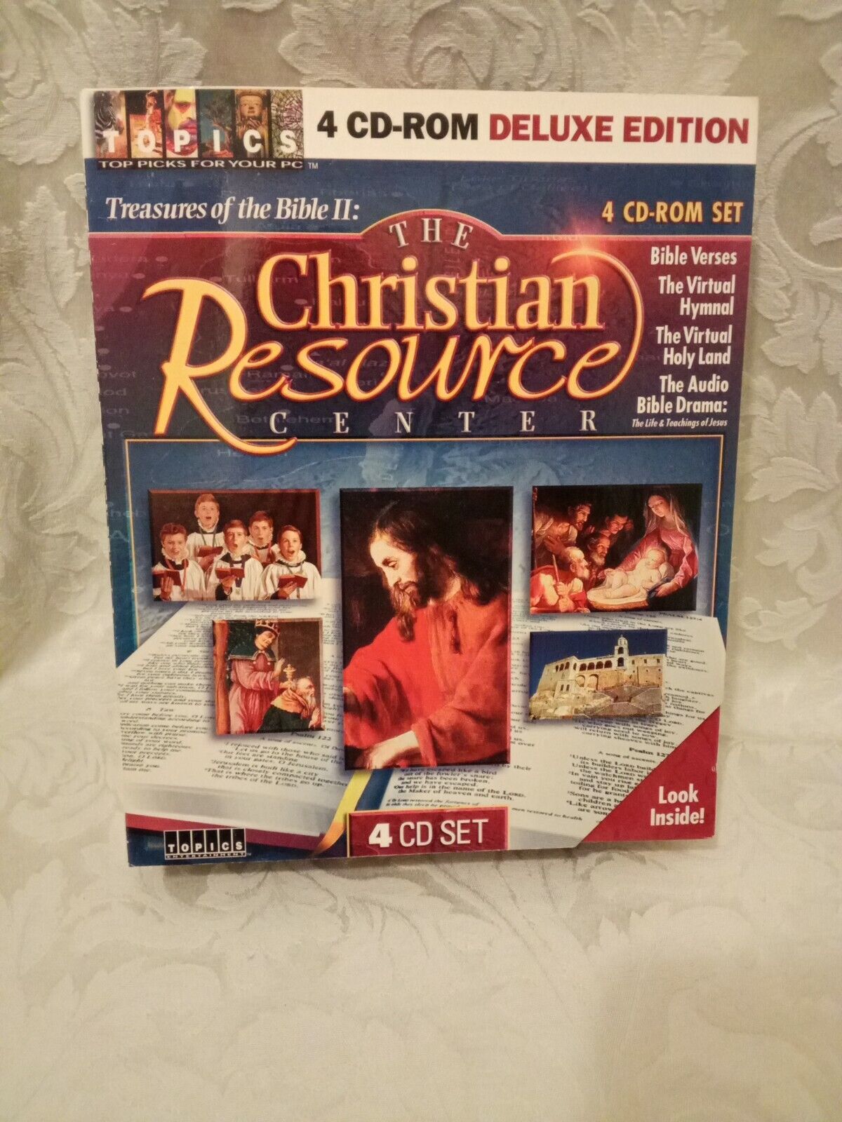 Treasures Of The Bible II: The Christian Resource Center 4 CD ROM Deluxe Edition