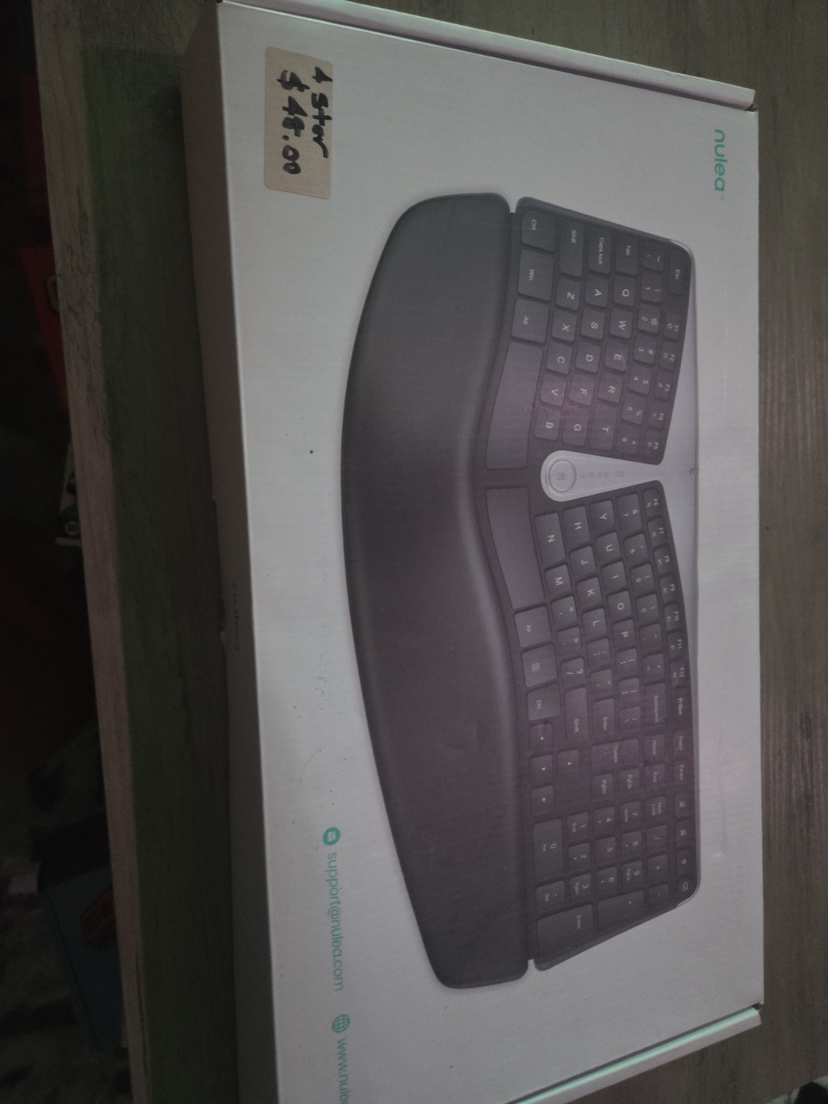 Delux Ergonomic Keyboard GM901U Untested Delux Ergonomic Keyboard GM901U Untested