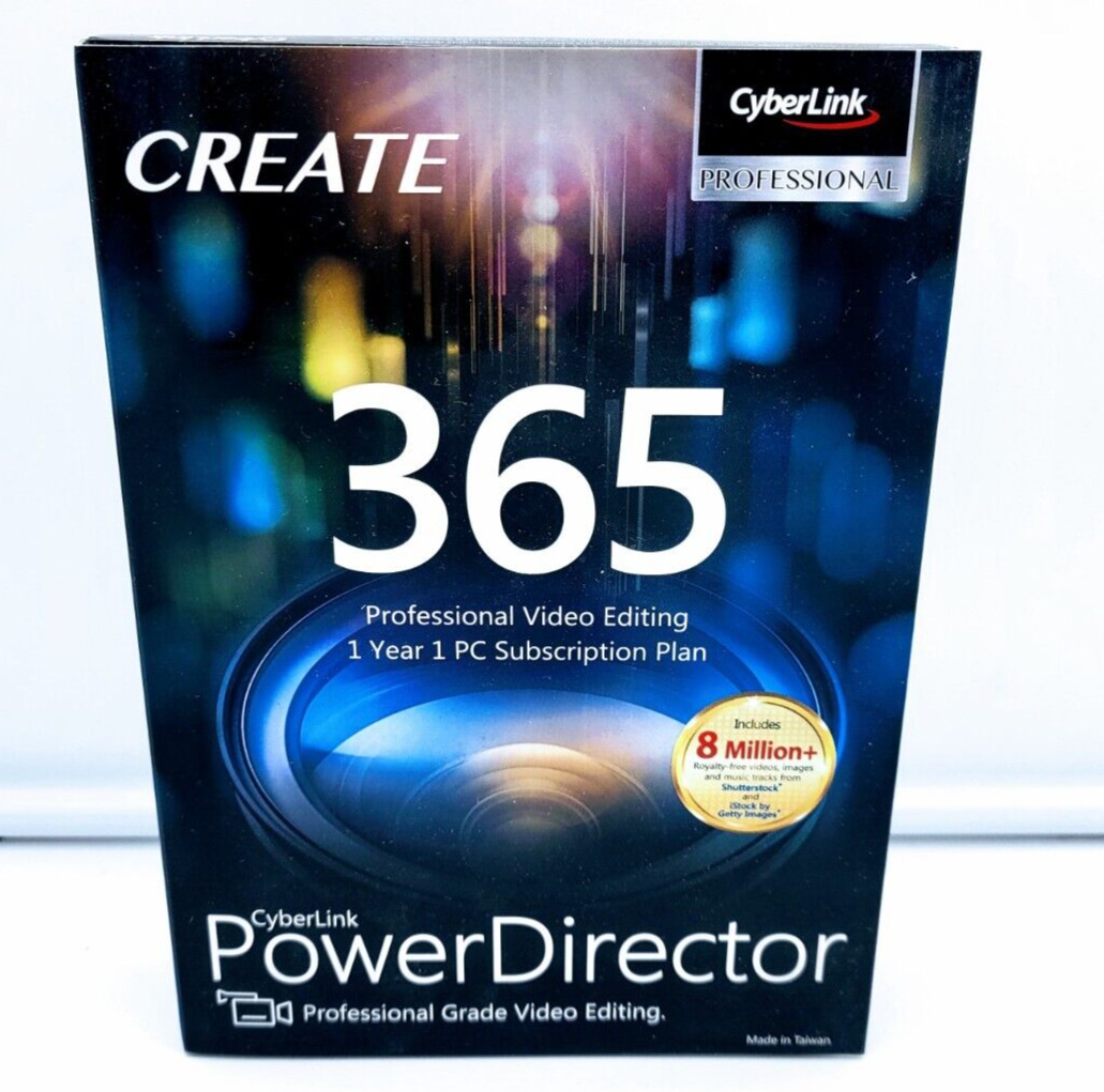 365 Cyberlink Power Director PC Software