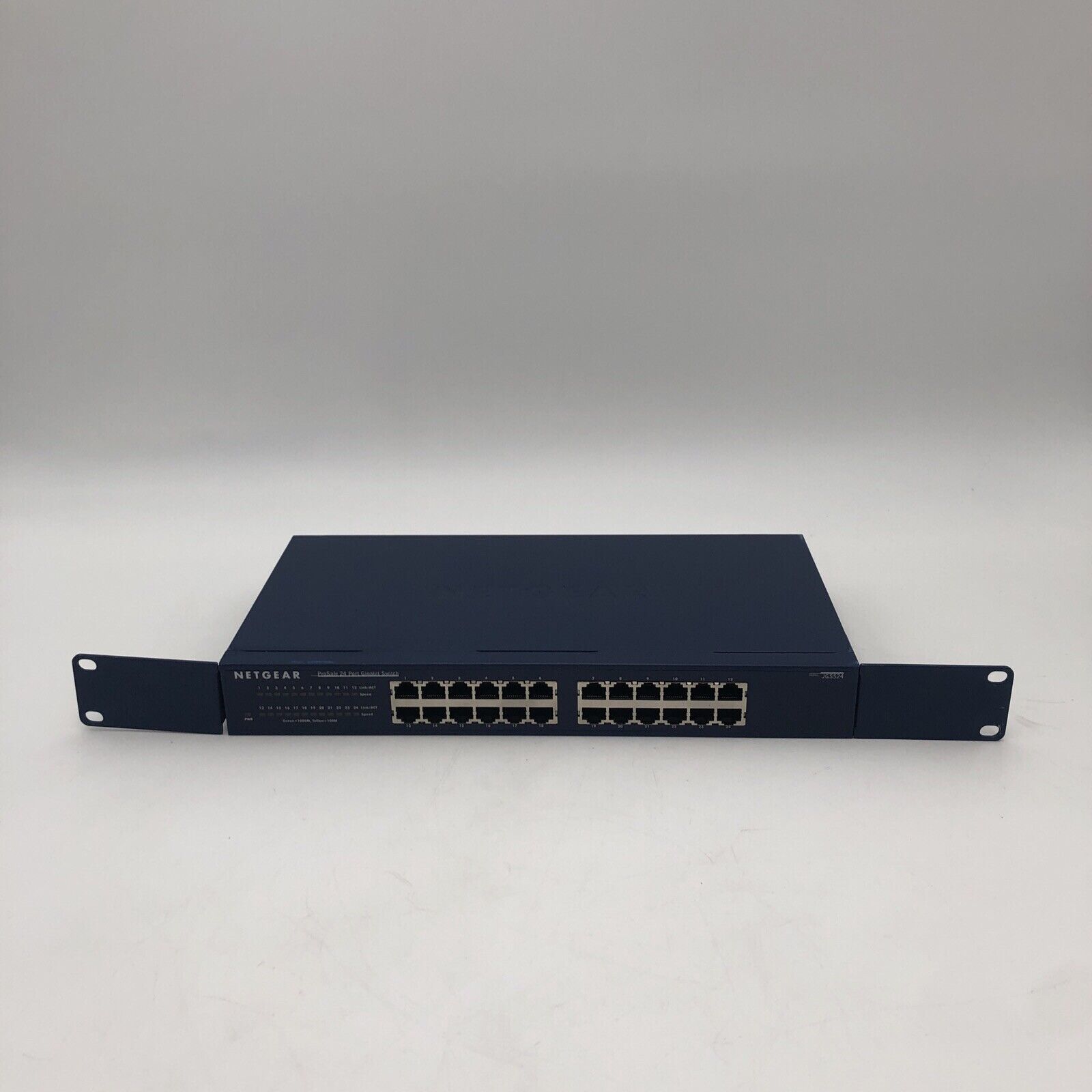 Netgear ProSafe JGS524 24-Port Gigabit Network Switch READ